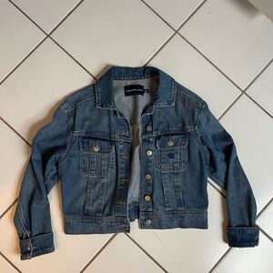 Calvin Klein Jeans cropped Denim Jacket - Classic Blue